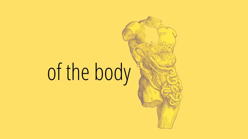 Black text on yellow background that reads 